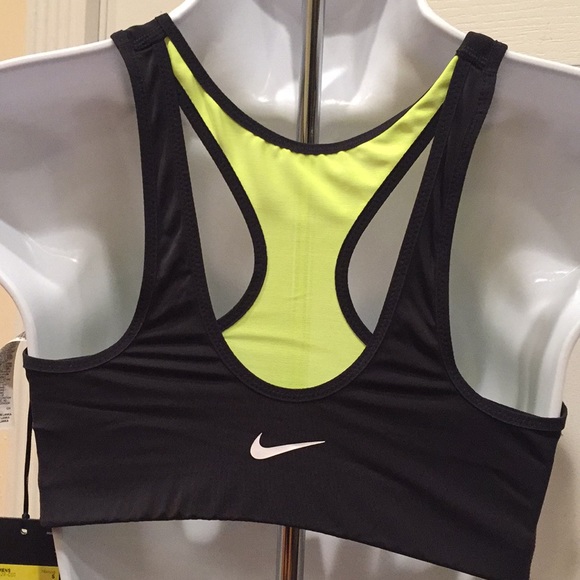 NWT Nike Pro Zip Sports Bra - Picture 3 of 8